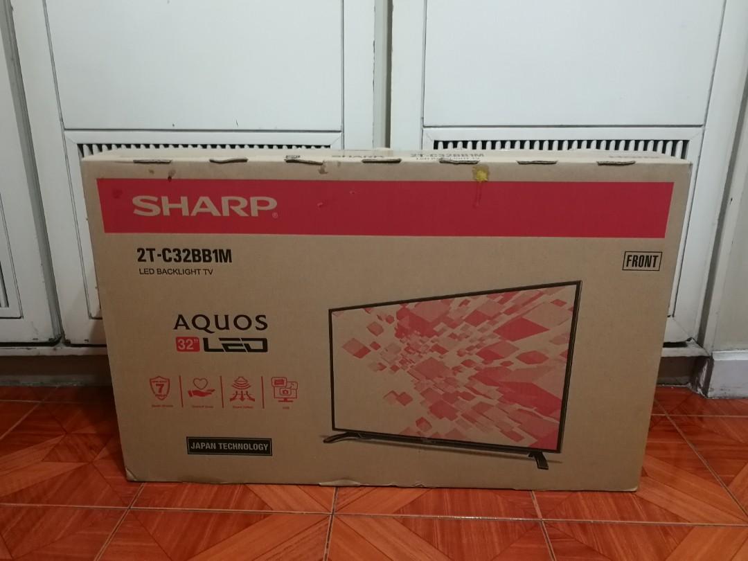 Sharp Aquos 32" LED backlight TV 2TC32BB1M, TV & Home Appliances, TV