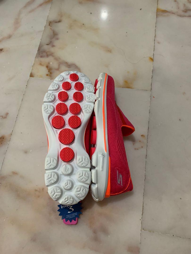 skechers go walk 3 red