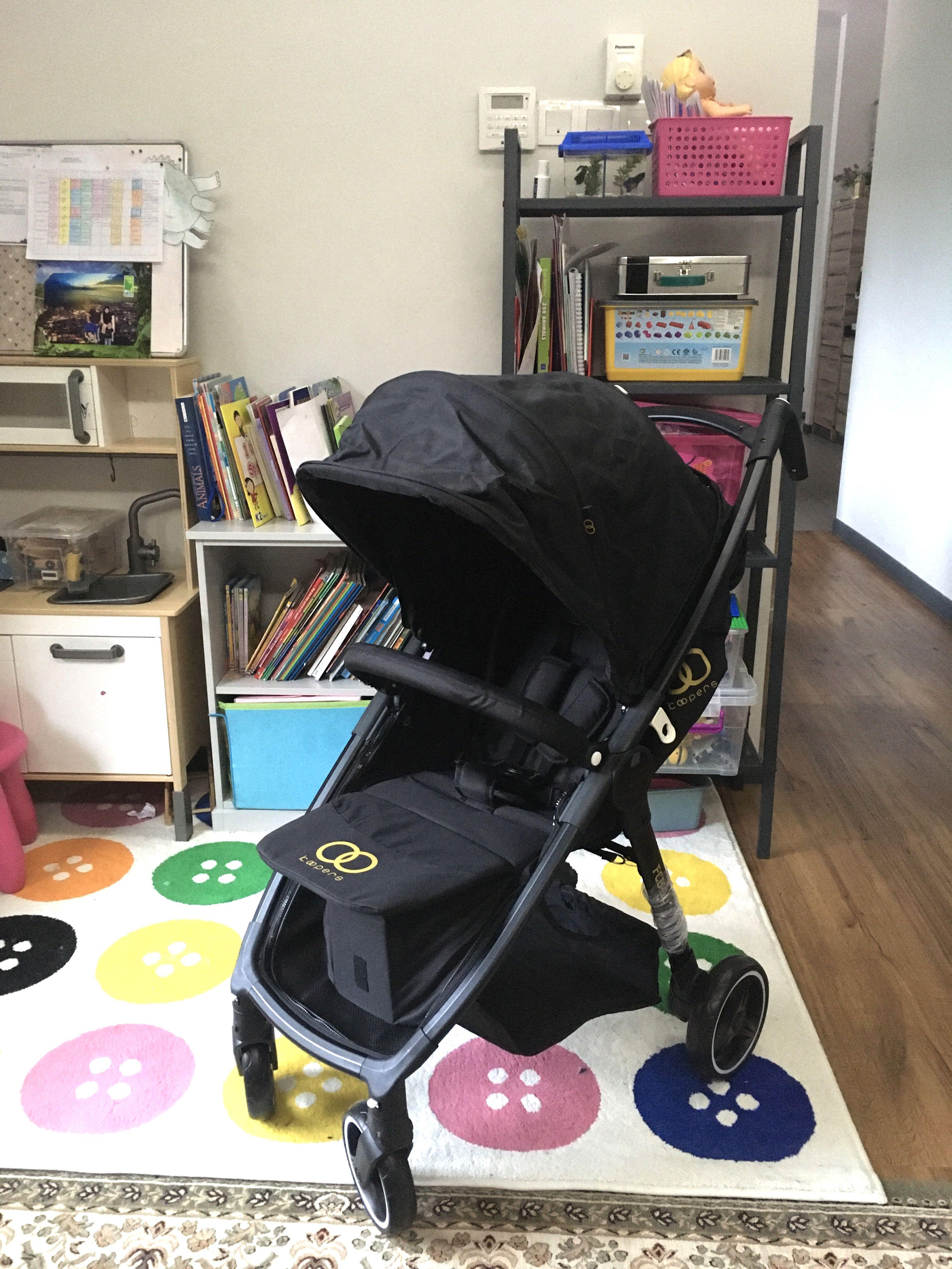 Koopers 10 cheap black stroller