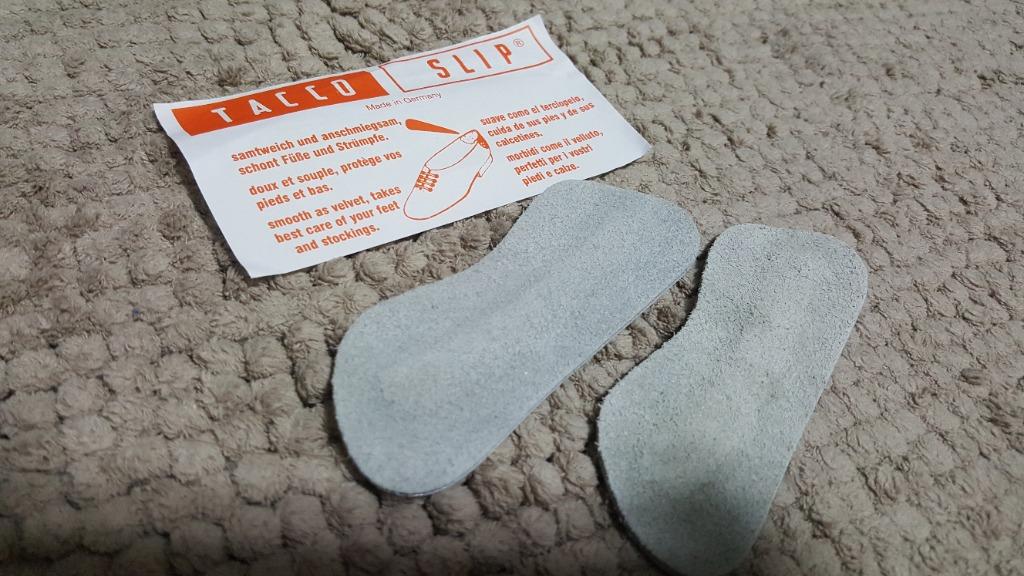 TACCO SLIP HEEL GRIP TACCO FOOTCARE SHOES MADE IN GERMANY