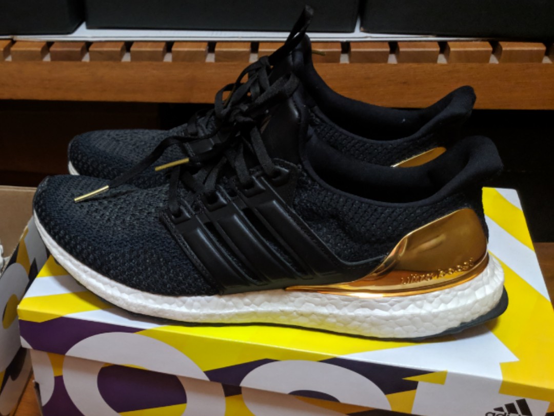 ultra boost gold medal foot locker