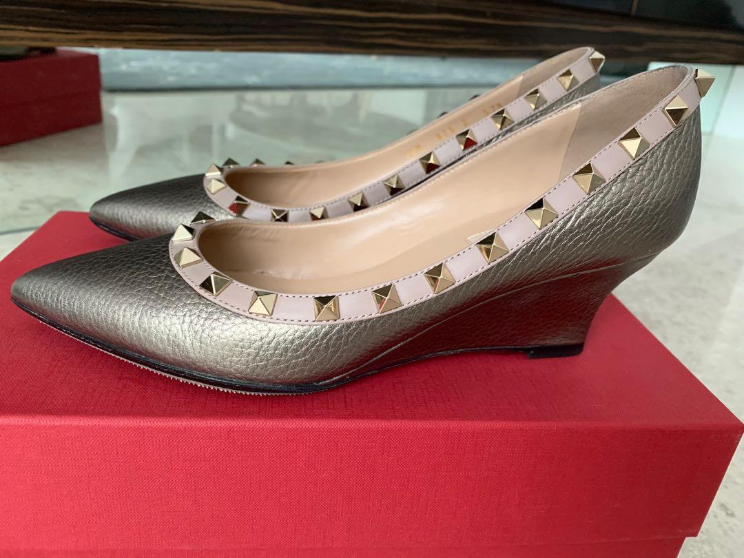 Valentino wedge heels sales