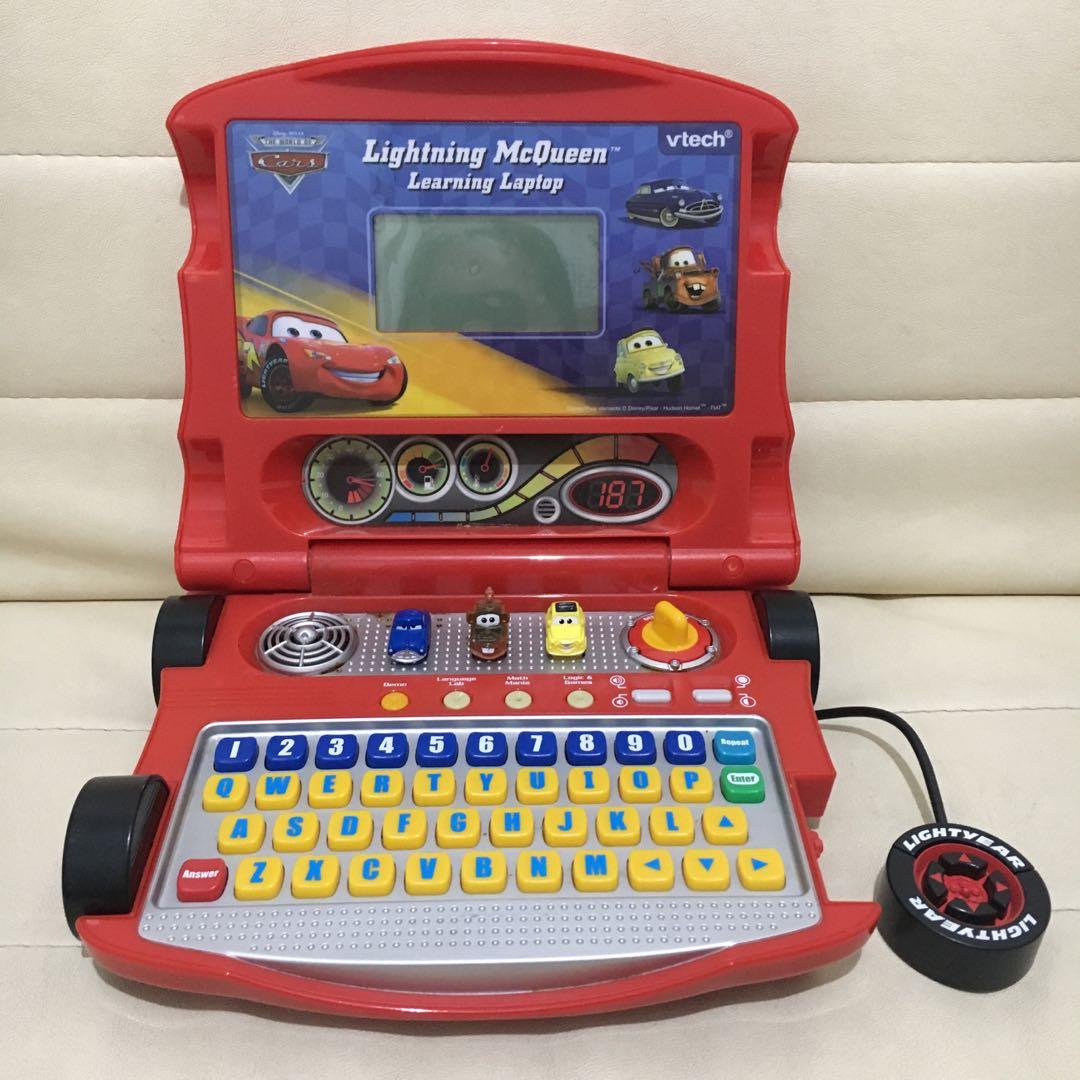 Vtech lightning mcqueen learning laptop clearance