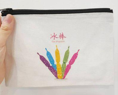 3 for $20 brand new handmade canvas zip pouch