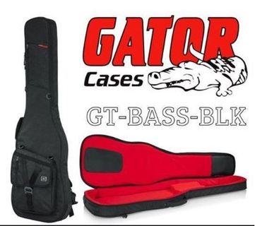 Bass Guitar Case, LETSROCK Bass Guitar Gig Bag 0.38 Inch Thick Padding  Backpack Soft Electric Bass Guitar Bag Dual Adjustable Shoulder Strap  Pocket 