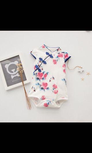 Cny cheongsam romper 
