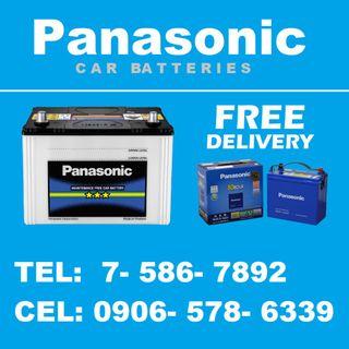 Panasonic Car Batteries - Free Delivery within Metro Manila not outlast motolite
