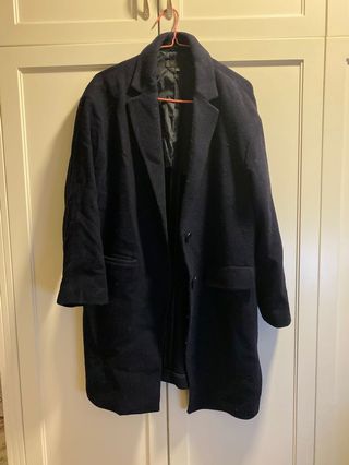Uniqlo 藍色大褸 外套64214074386691110