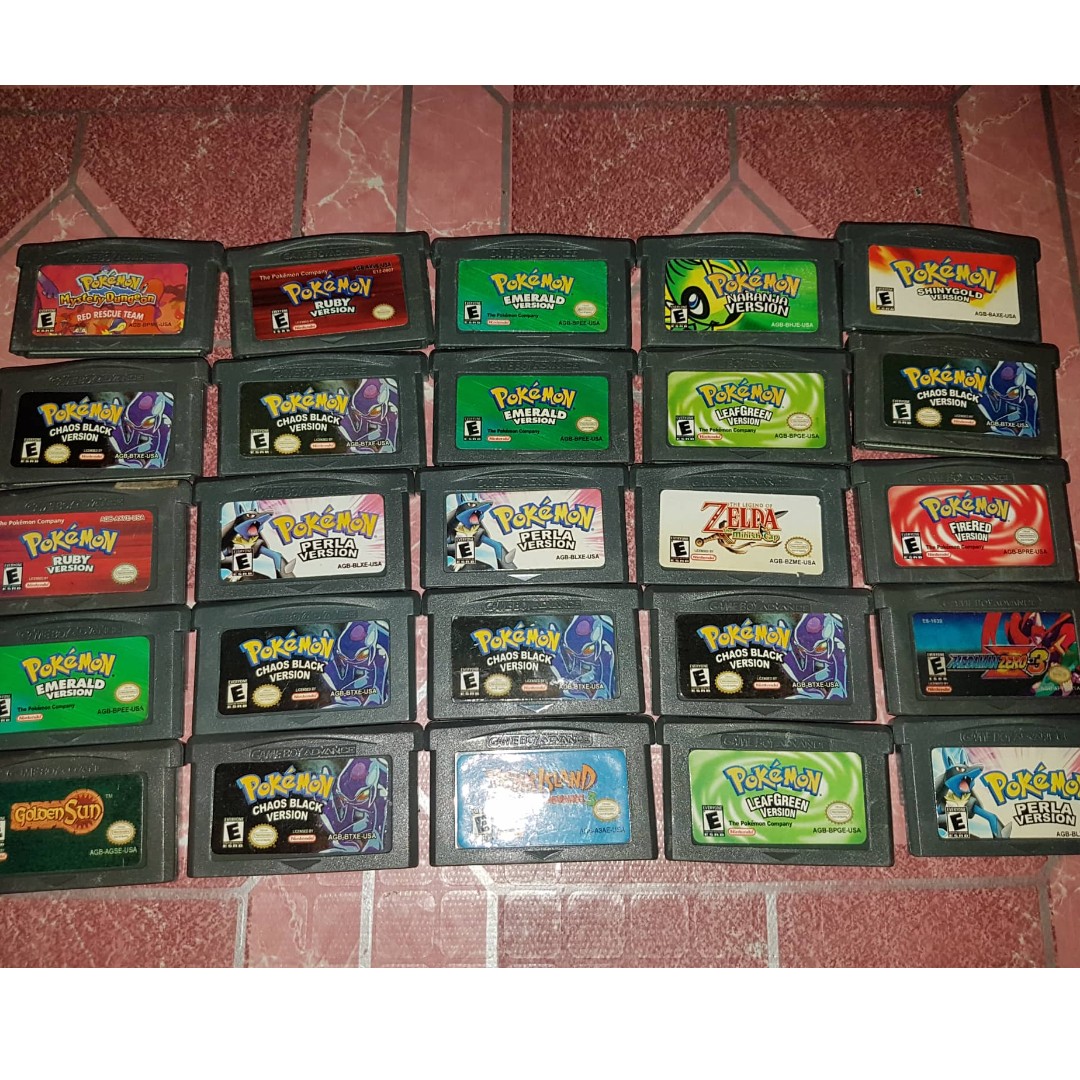 3 BOOTLEG Gameboy Advance Cartridges (please read), Video Gaming, Video  Games, Nintendo on Carousell