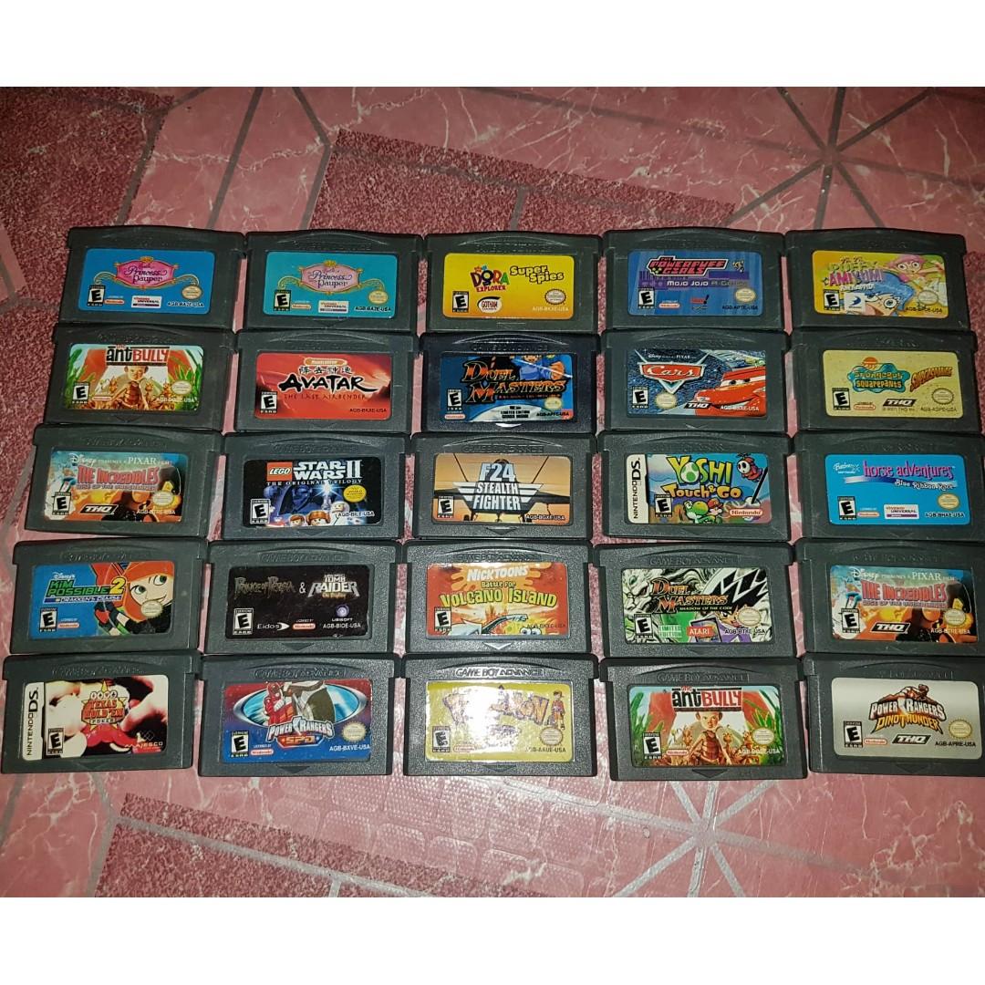 3 BOOTLEG Gameboy Advance Cartridges (please read), Video Gaming, Video  Games, Nintendo on Carousell