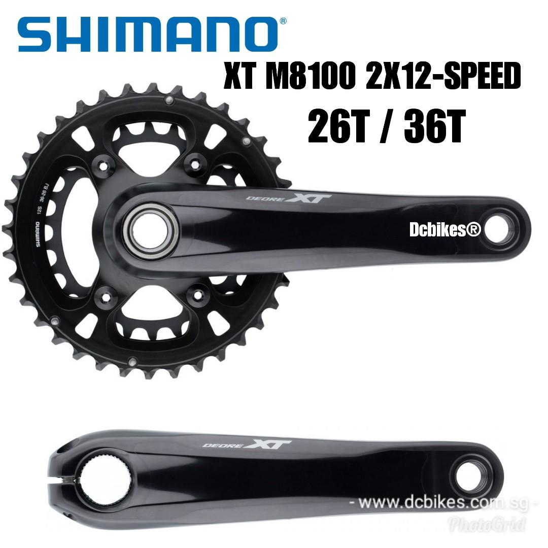 shimano xt 2 x 12 groupset