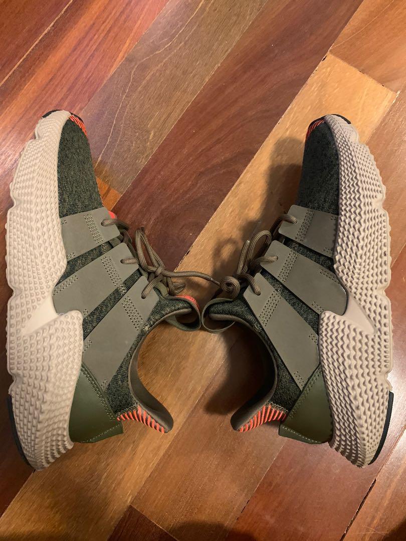 Adidas Originals Prophere Trace Olive Green Solar Red
