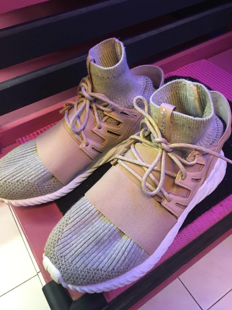 Adidas tubular x primeknit womens purple discount
