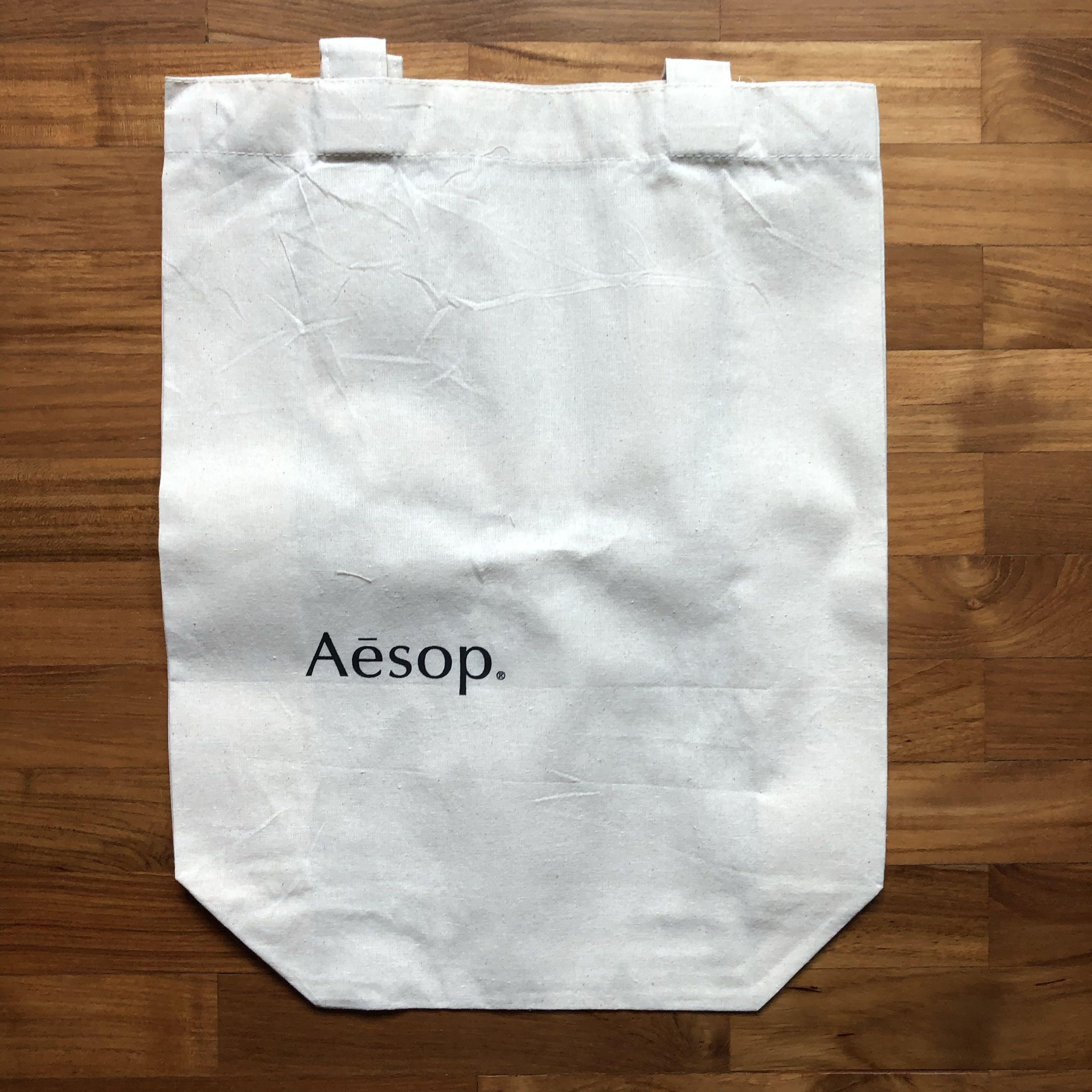Aesop cotton 2025 bag