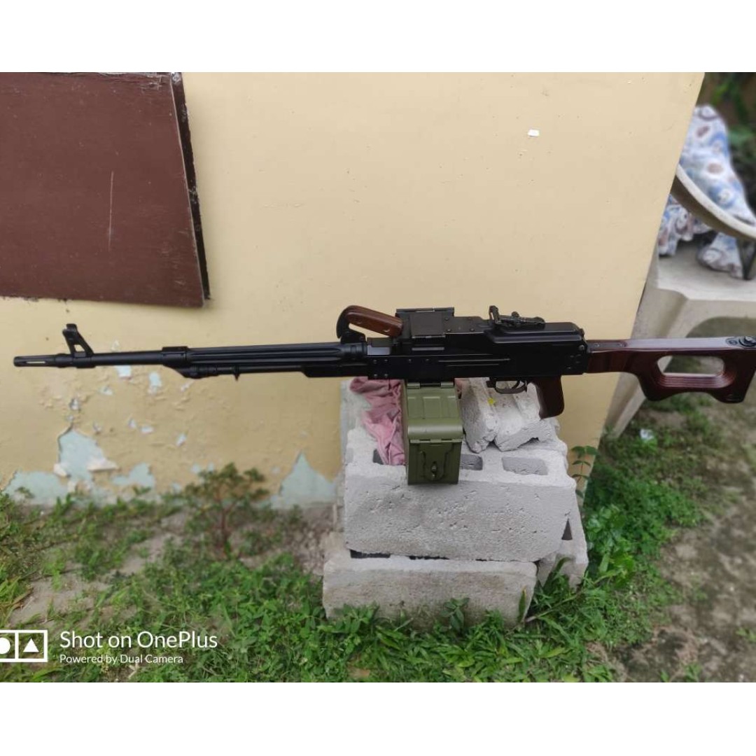 Airsoft PKM Heavy Machine G on Carousell