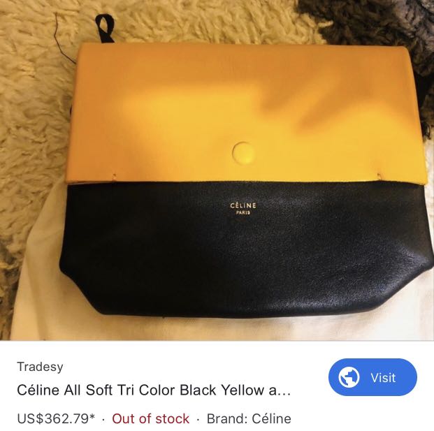 Authentic Celine Clutch Luxury Bags Wallets on Carousell