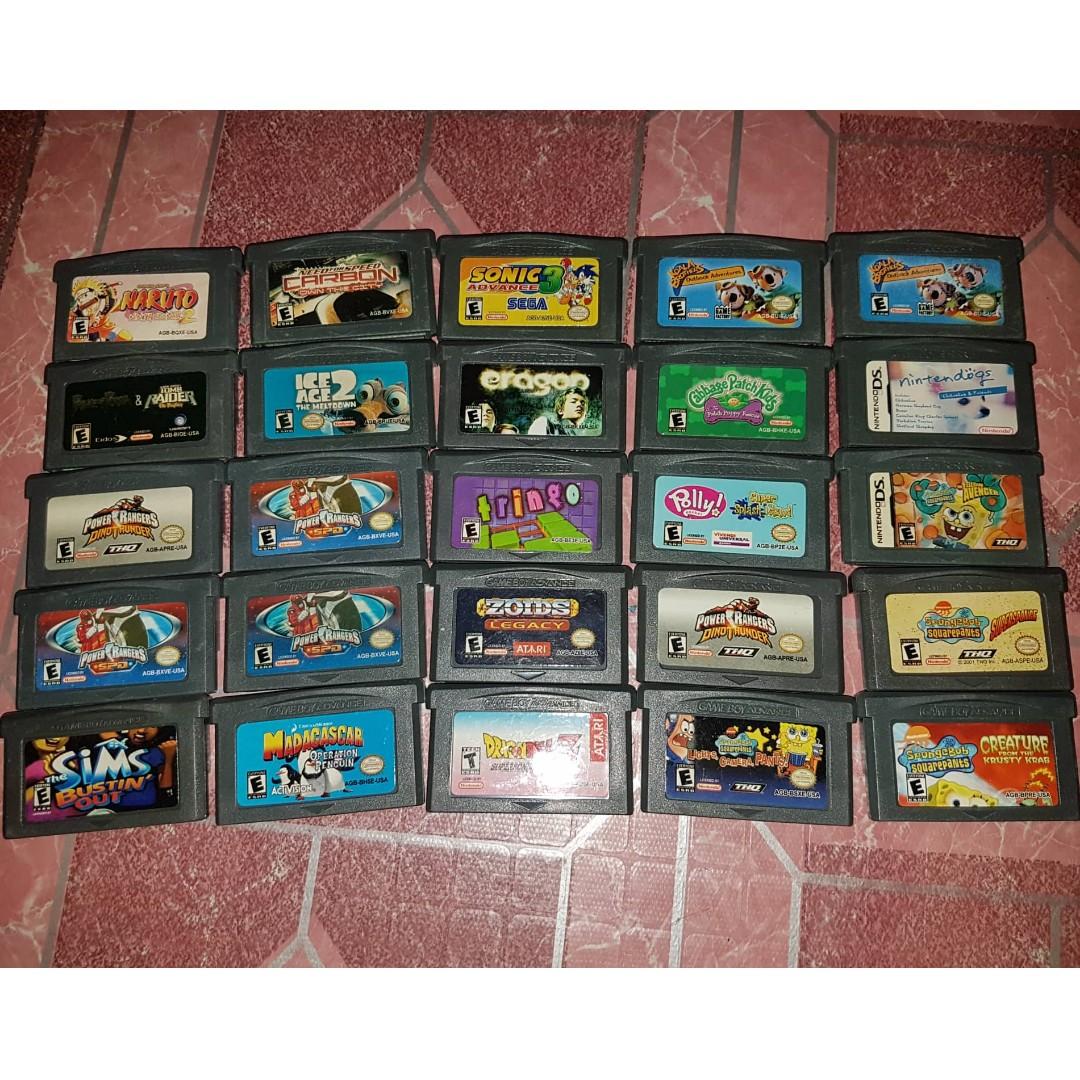 2 Bootleg Gameboy Advance Cartridges Please Read Video Gaming Video Games Nintendo On Carousell