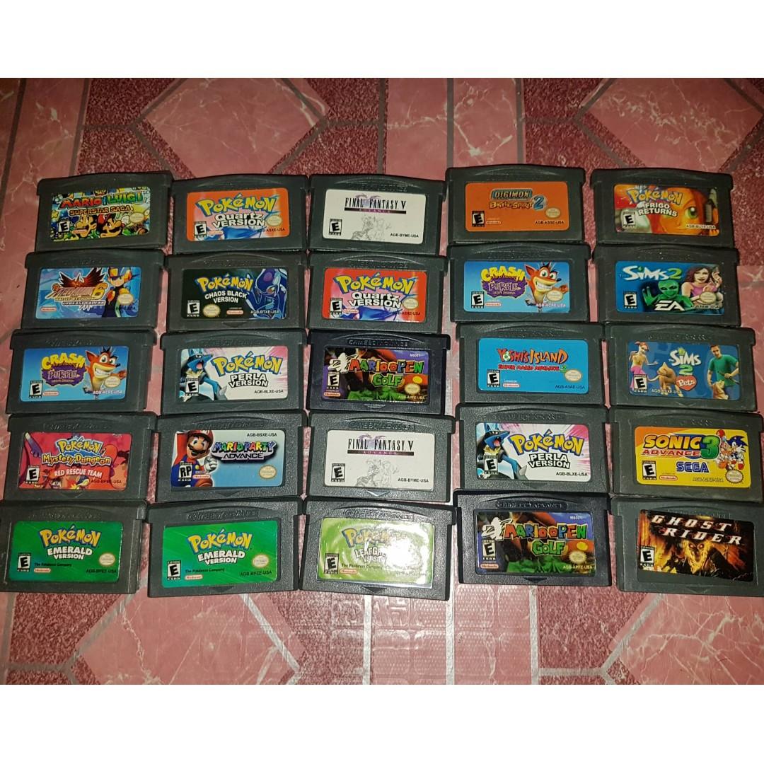 2 Bootleg Gameboy Advance Cartridges Please Read Video Gaming Video Games Nintendo On Carousell