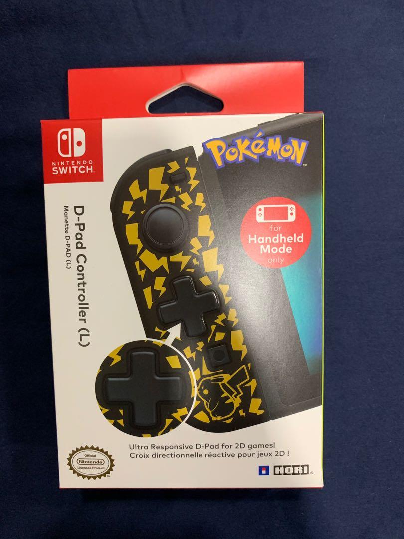 Brand New Nintendo Switch Pokemon D Pad Controller L Toys Games Video Gaming Gaming Accessories On Carousell