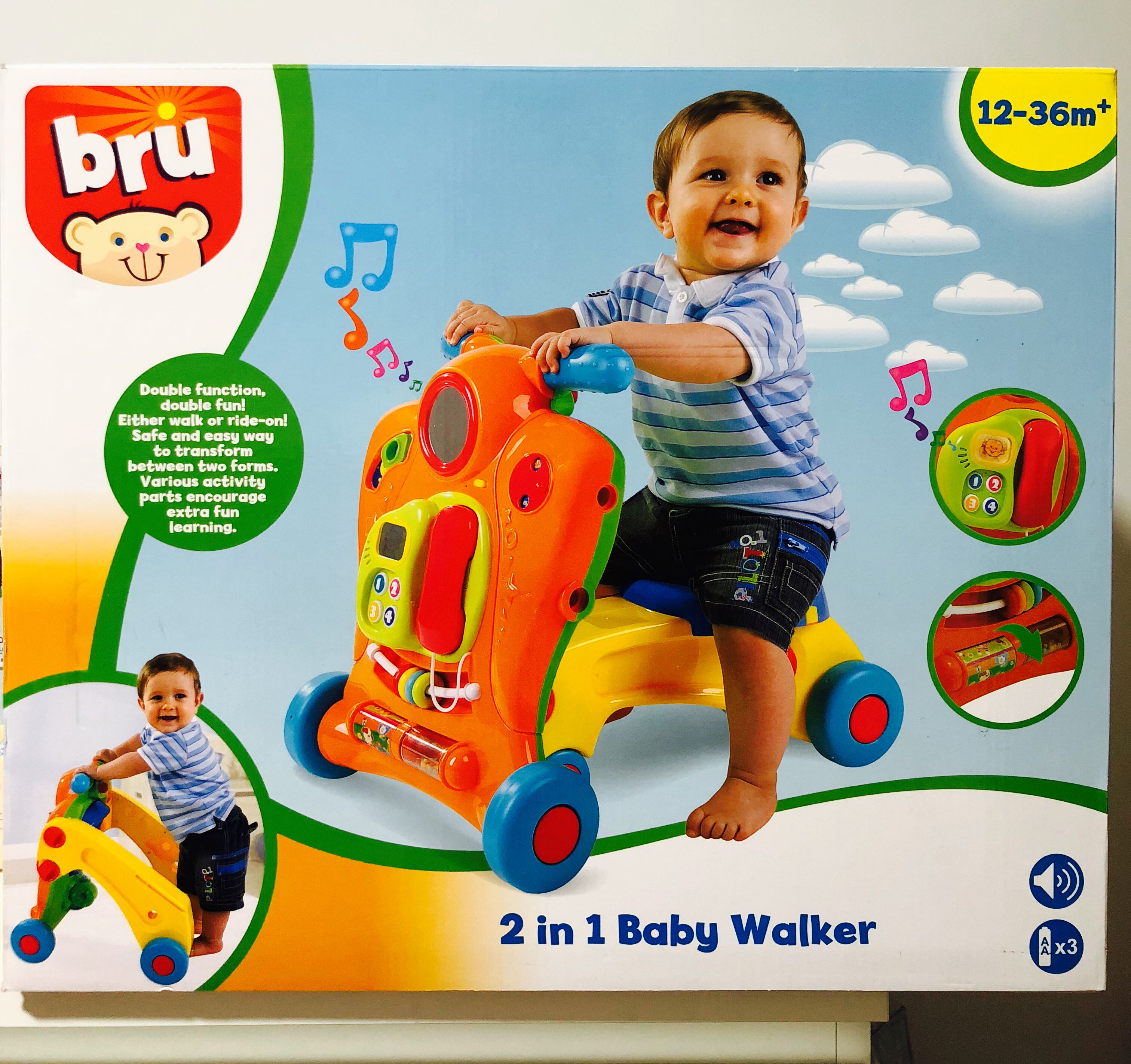Bru 2 in 1 baby walker store