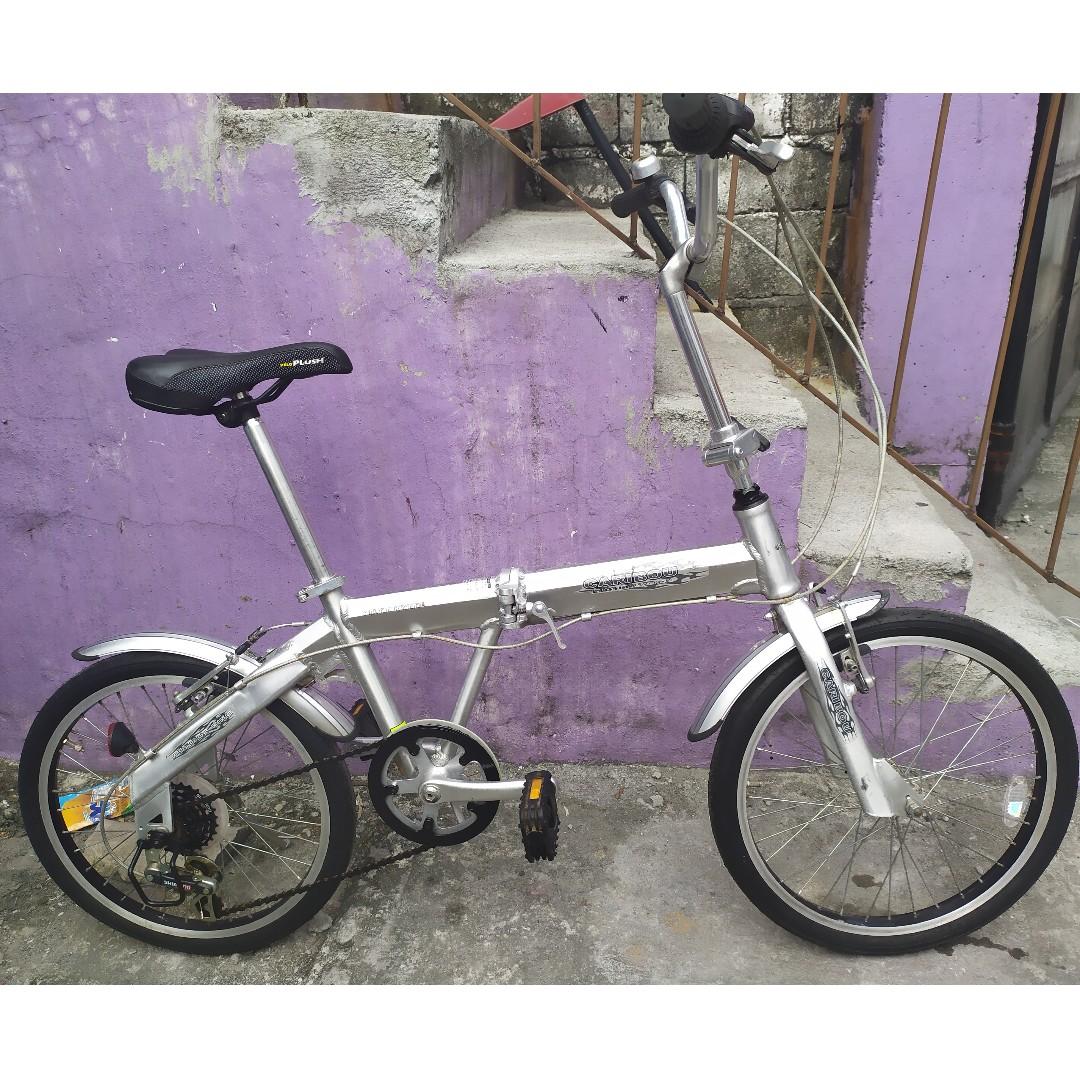 alloy folding bike