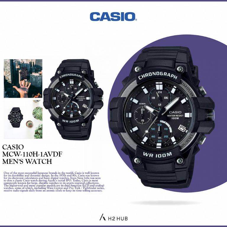 Casio mcw 110 sales