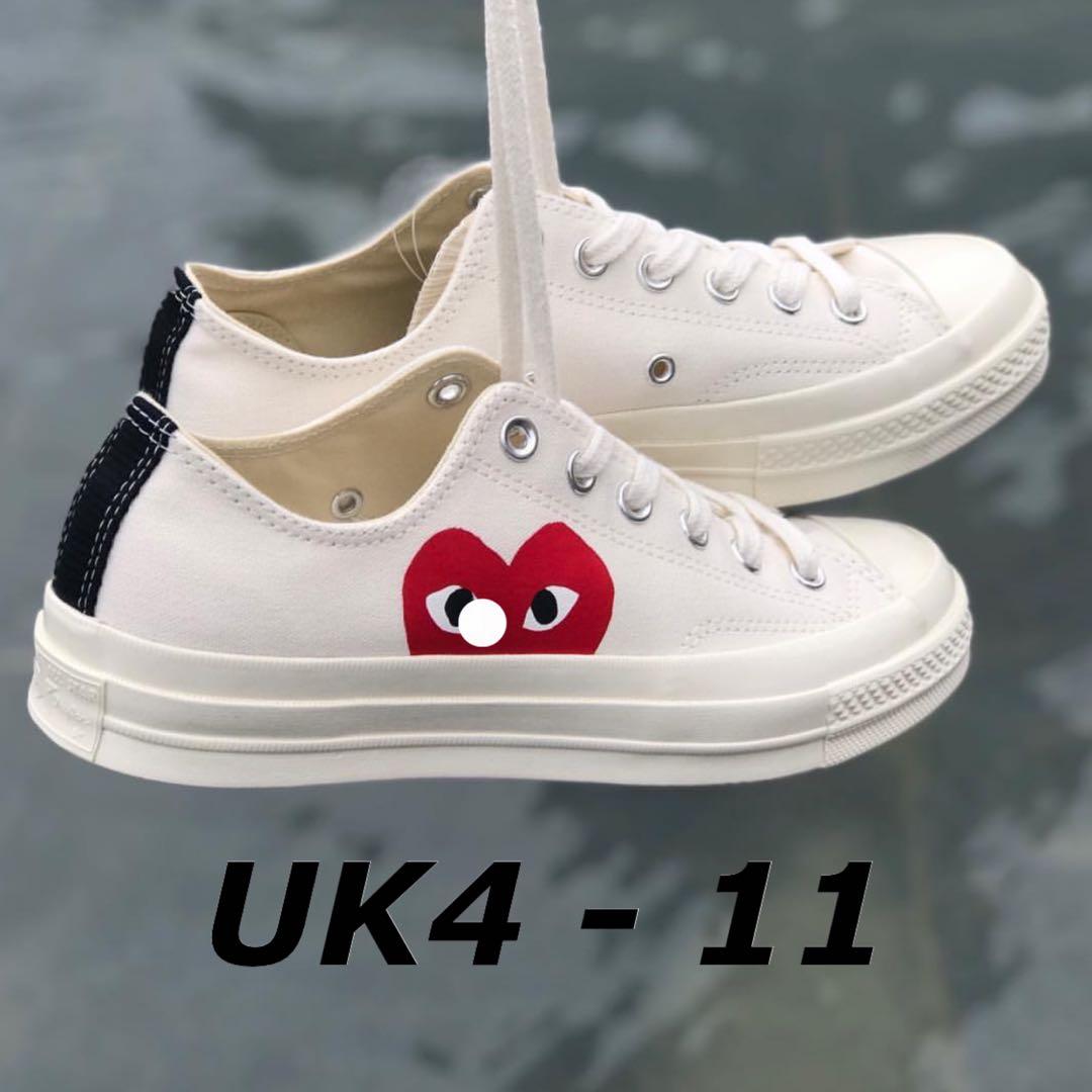 cdg converse size 11