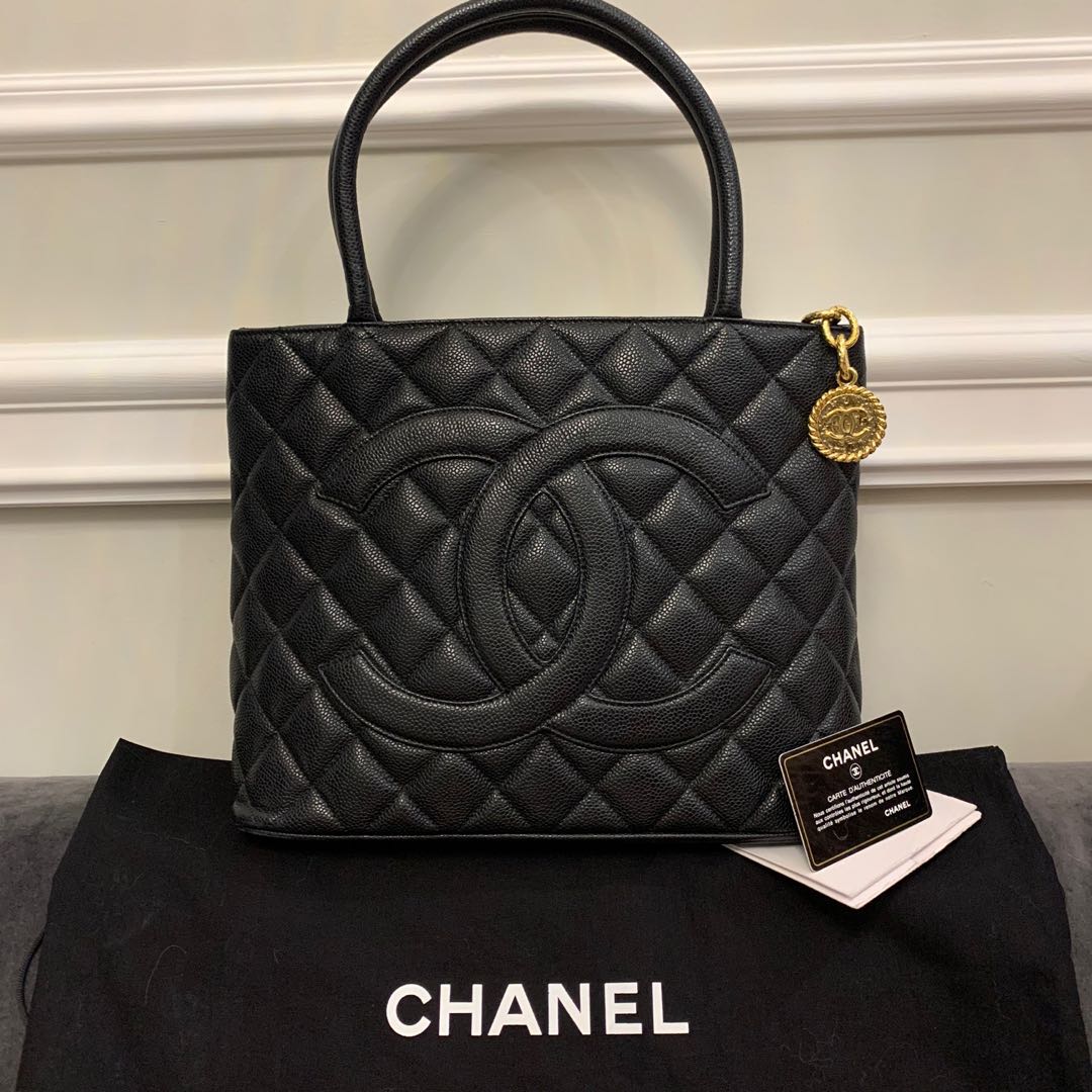 Chanel Classic Medallion Tote Bag, Luxury, Bags & Wallets on Carousell
