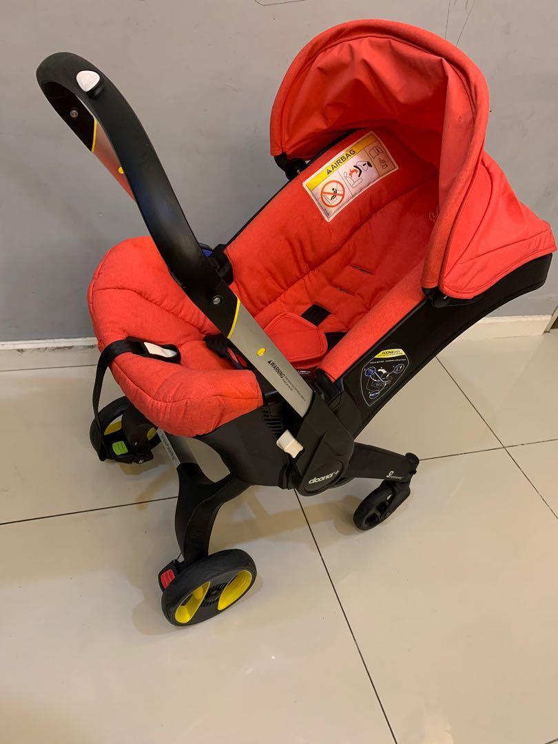 DOONA CAR SEAT STROLLER RED LOVE Babies Kids Going Out Strollers on Carousell