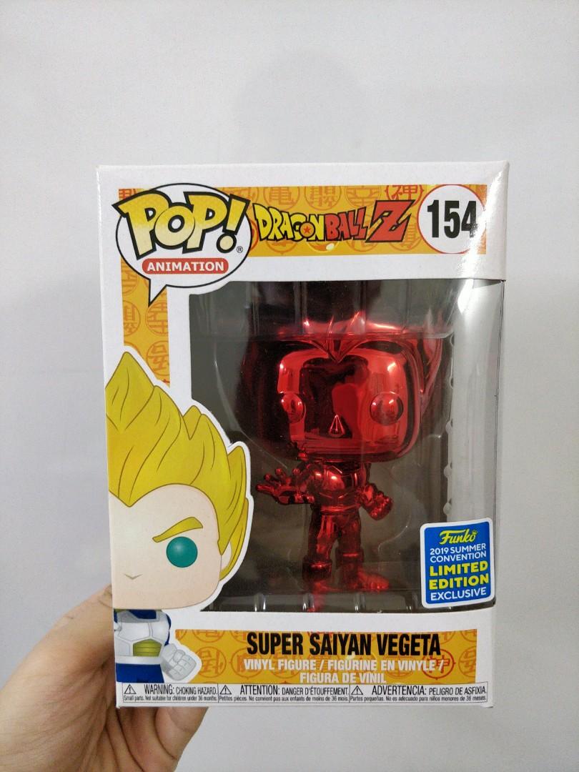 vegeta red chrome pop