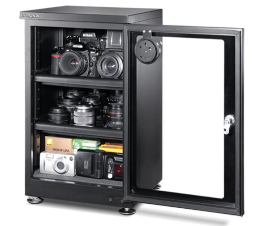 HENG KAI 60L 3 Layer Humidity Control Dry Box for Lens Camera