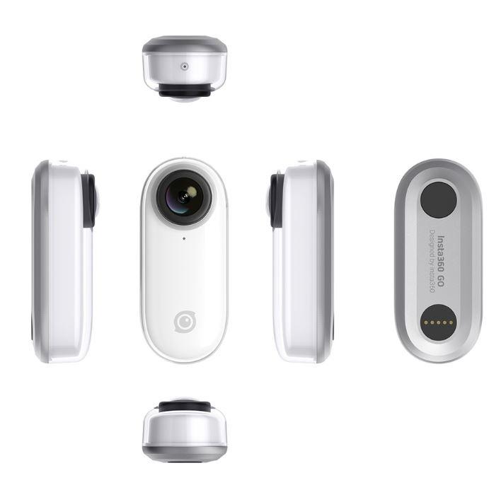 Insta360 GO – Videocamera Stabilizzata FlowState Da 18g, Resistente All’acqua IPX4, Con Accessori Magnetici E Custodia Di Ricarica