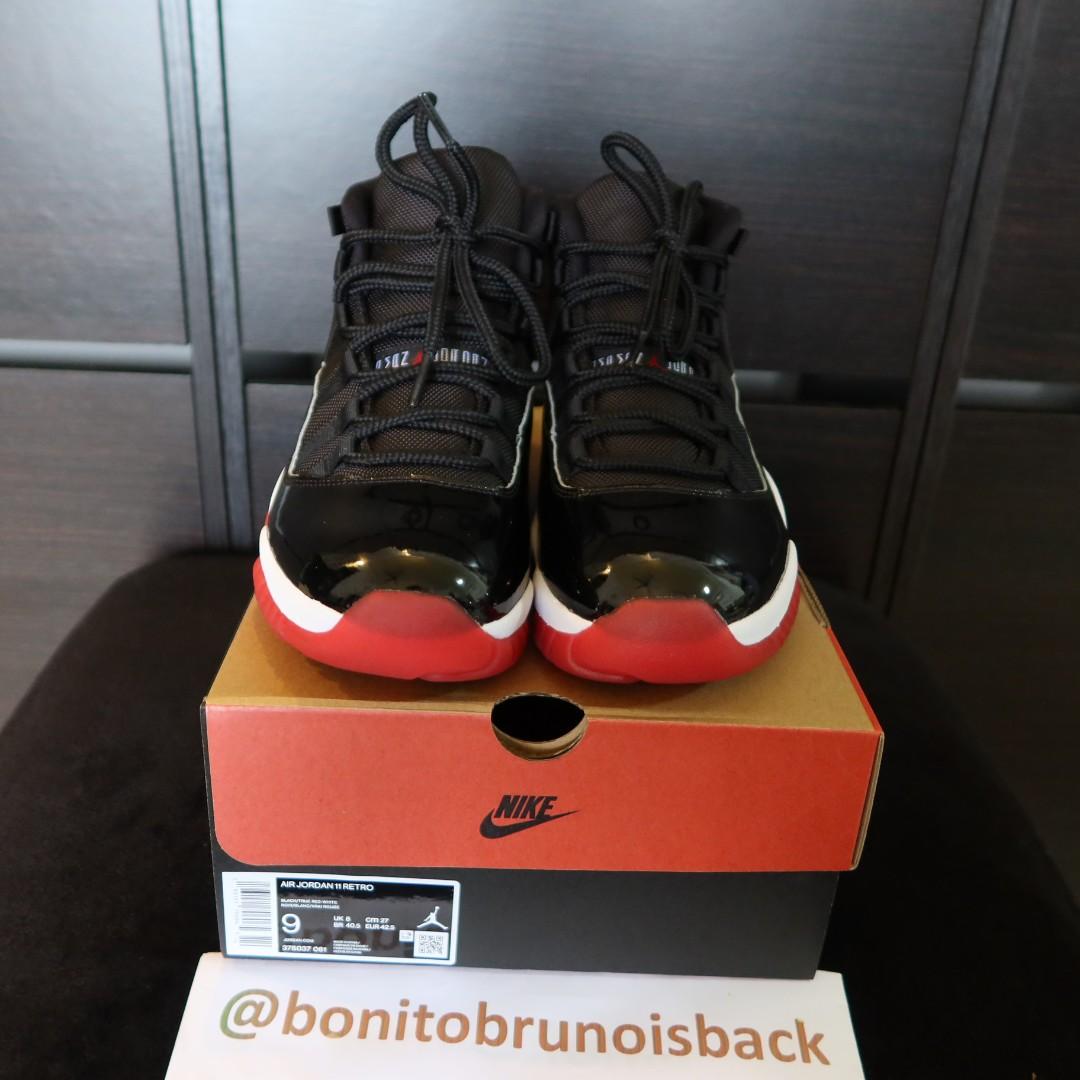 bred 11 size 11
