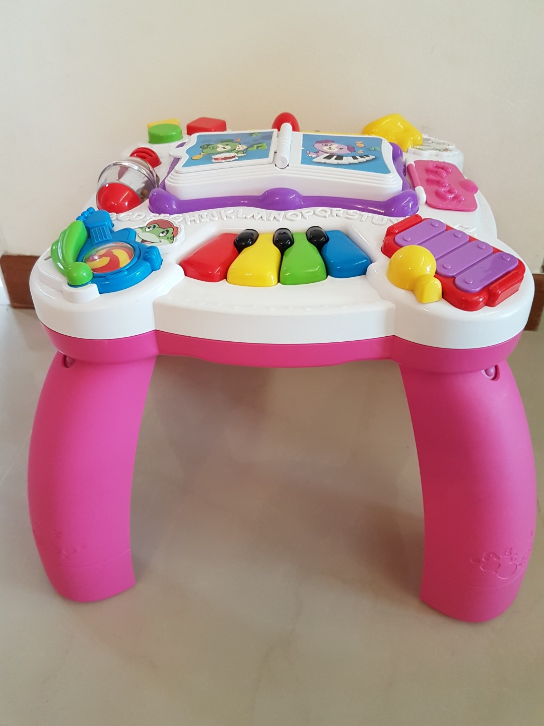 Leapfrog learn and groove musical table pink outlet