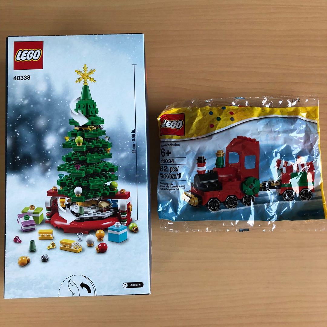 Lego 40338 christmas tree exclusive train star holiday 2025 ornaments