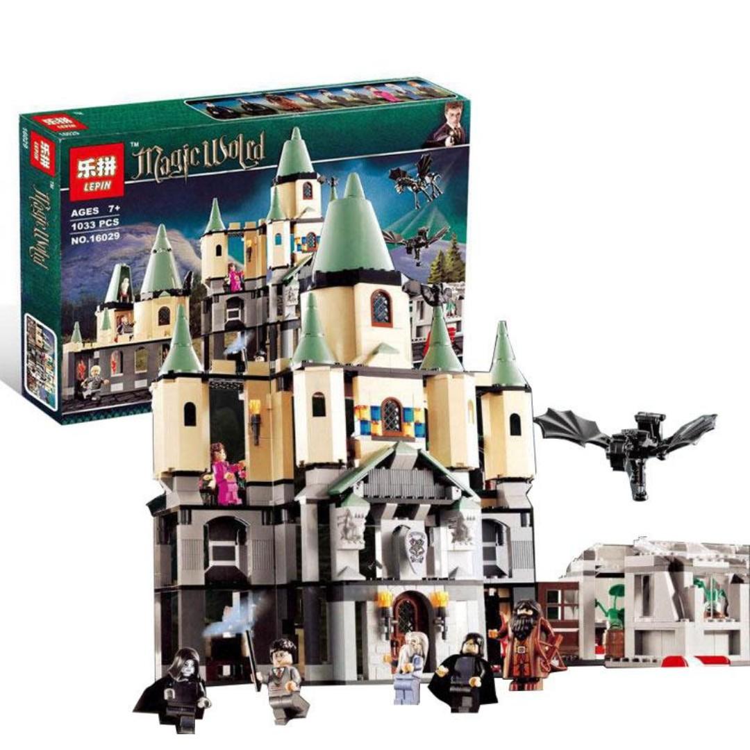 Lego Harry Potter Hogwarts Model Wizard House Home Castle Town Model Block Toy, Hobbies Toys, Toys & Games on Carousell
