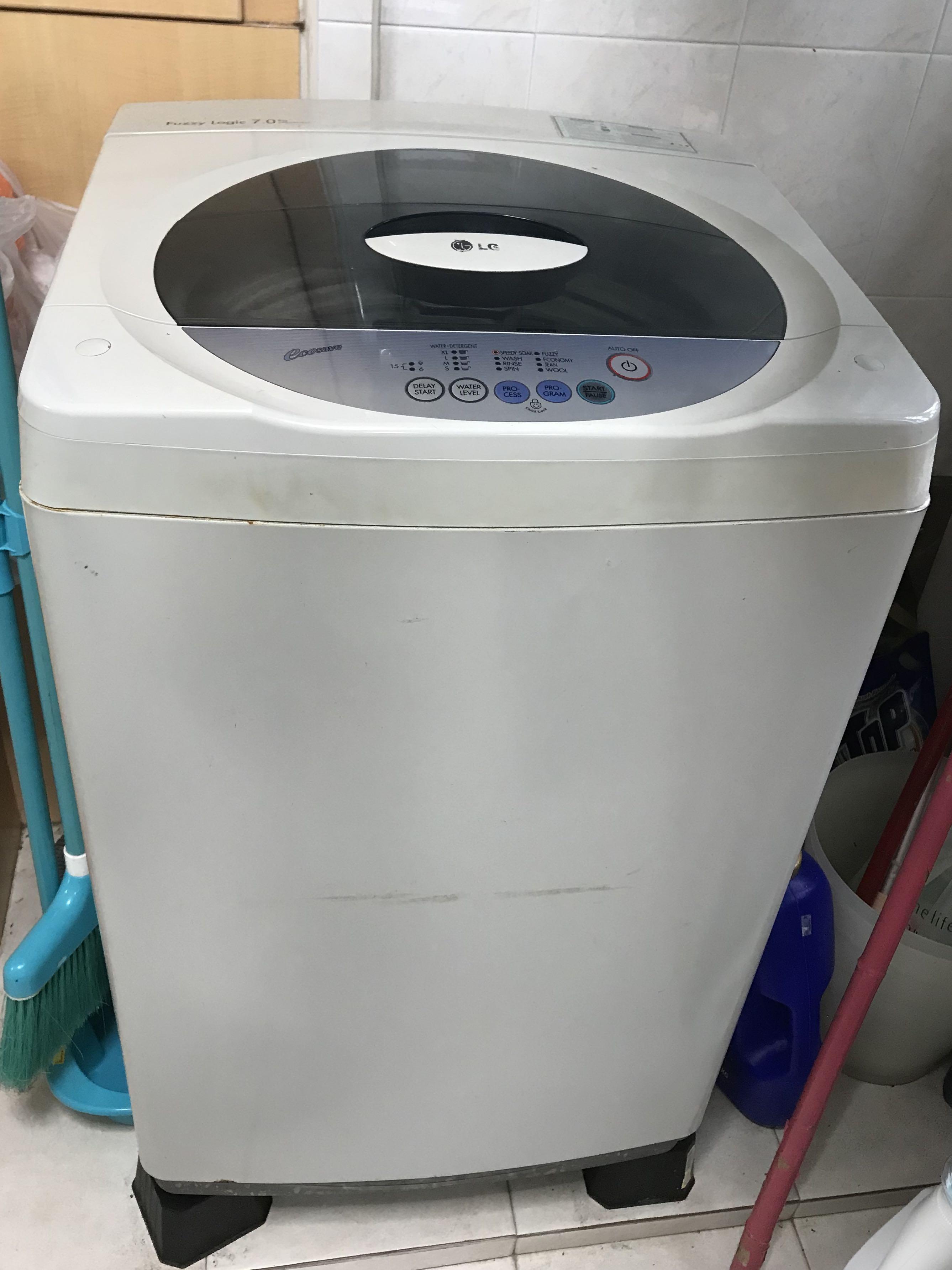 Lg fuzzy logic cheap 7kg washing machine