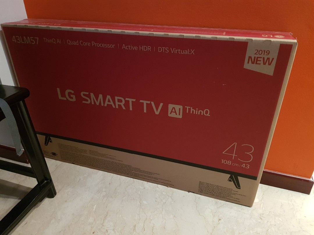 LG SMART TV 108cm/43, TV & Home Appliances, TV & Entertainment, TV on ...