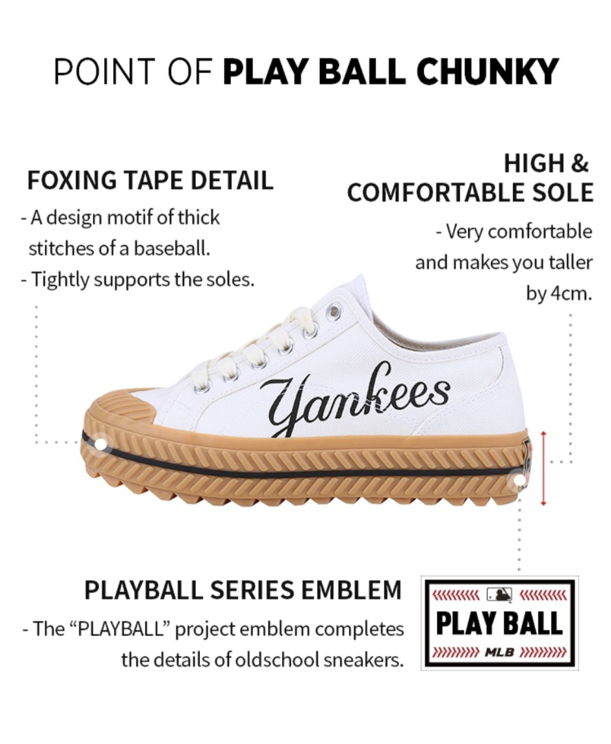 MLB PLAYBALL CHUNKY Men s Fashion Footwear Sneakers on Carousell