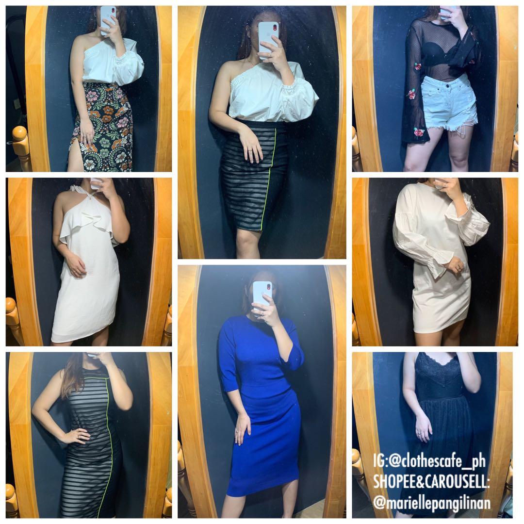 MORE ITEMS ON INSTAGRAM! @clothescafe_ph (Category: Sets or Coordinates) located in San Simon. Submitted by mariellepangilinan (Listing ID 266828867, Image 1). Description: For more items, check out @clothescafe_ph on Instagram. For Free Shipping and COD, pm me on shopee @mariellepangilinan so I can send you the details for checking out. .