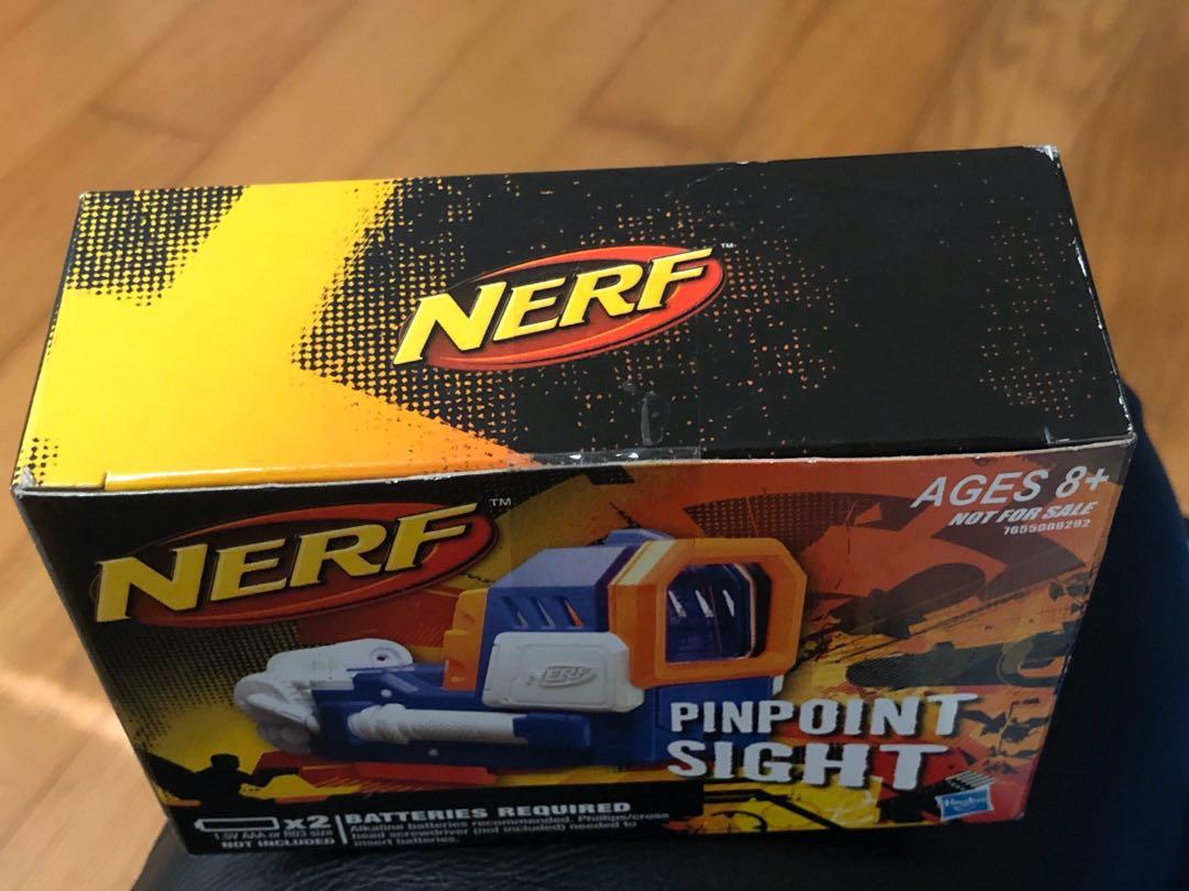 kleding stof Chemicaliën Speciaal Nerf Pinpoint Sight Red Dot Original Toy Toys Gun Blaster , Hobbies & Toys,  Toys & Games on Carousell