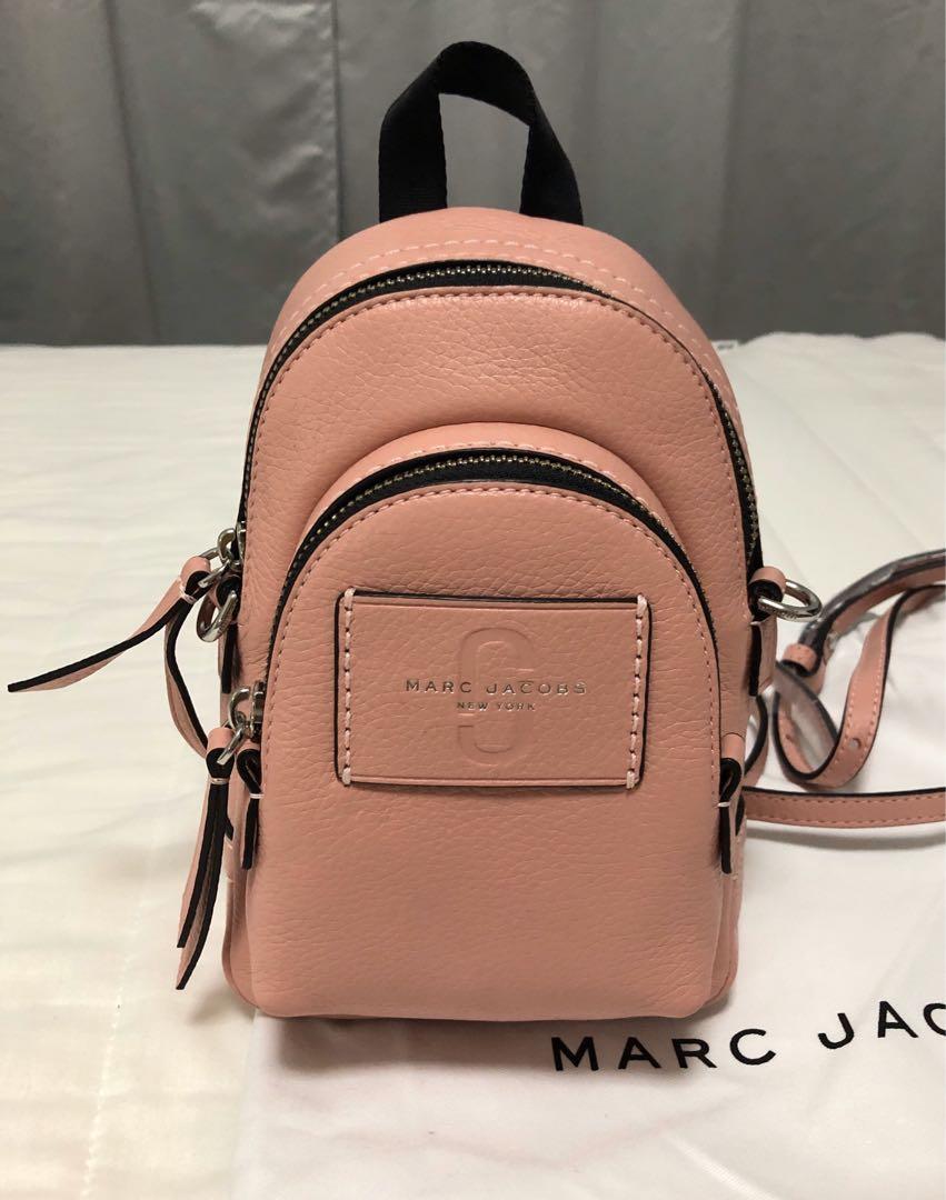Marc jacobs mini double best sale pack leather crossbody bag