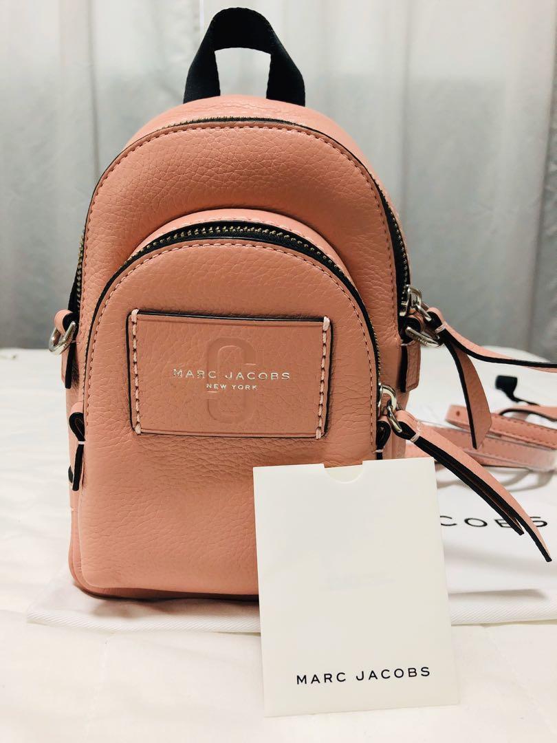 Marc jacobs mini double best sale pack leather crossbody bag