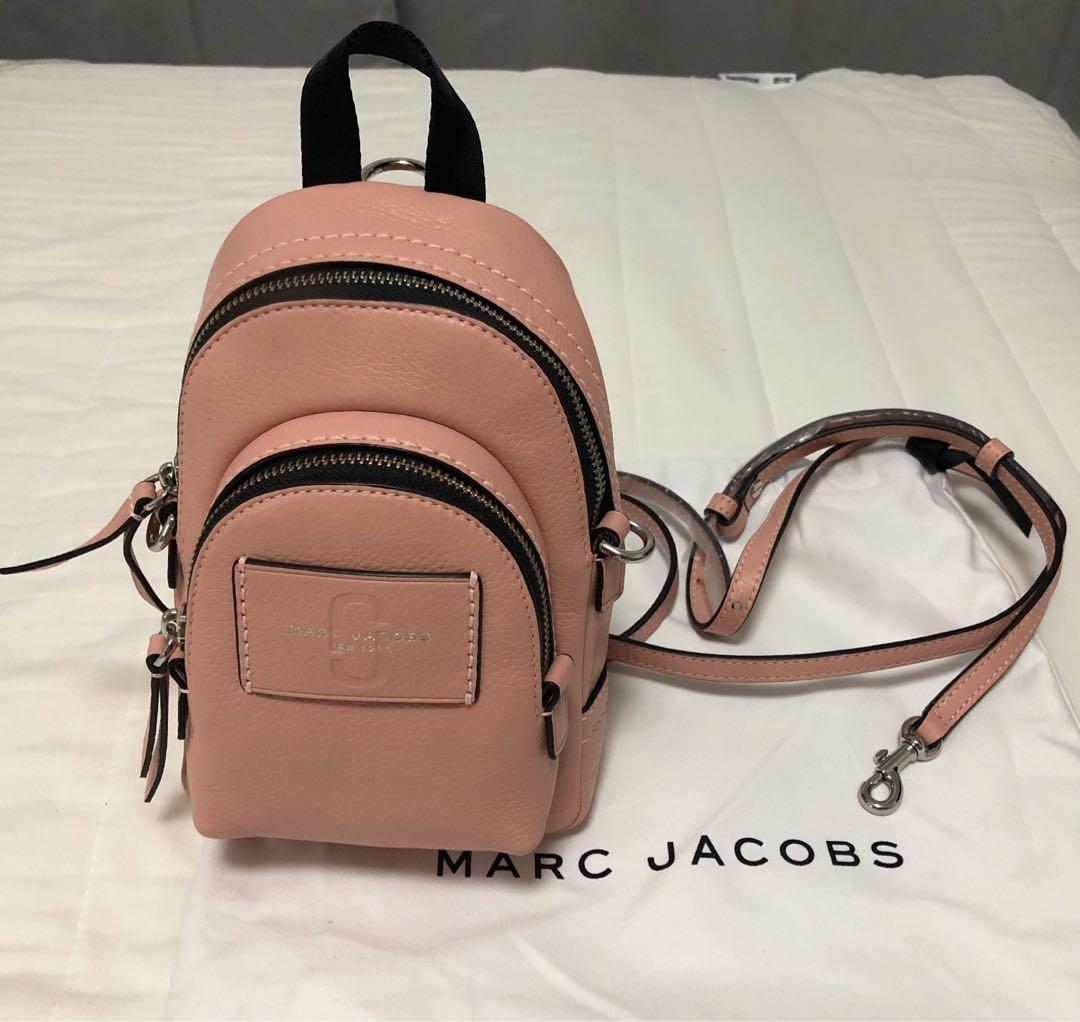 Marc jacobs mini double best sale pack leather crossbody bag