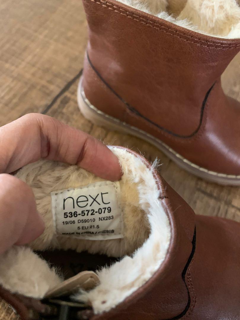 Next Girls Tassel Ankle Winter Boots Babies Kids Babies Kids