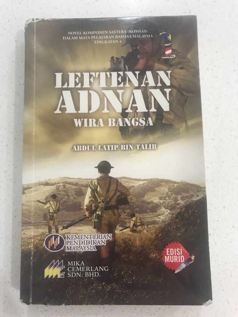 Novel Leftenan Adnan Textbooks On Carousell