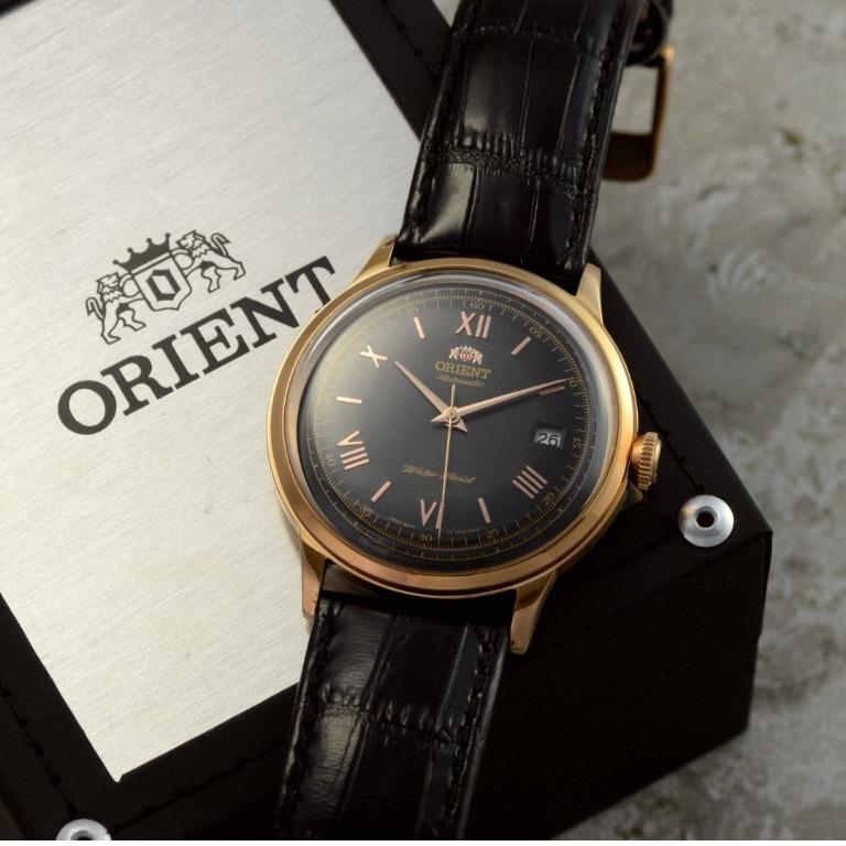 Orient FAC00006B0 2nd Generation Bambino Automatic Black Dial