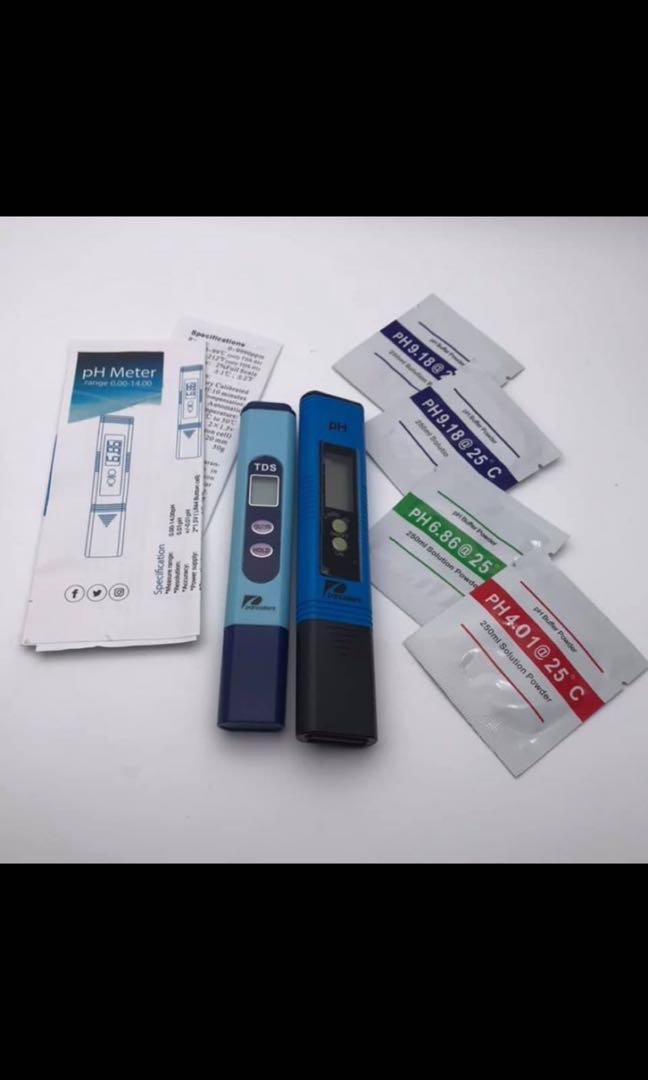 Pancellent Water Quality Test Meter TDS PH 2 in 1 Kit, Health