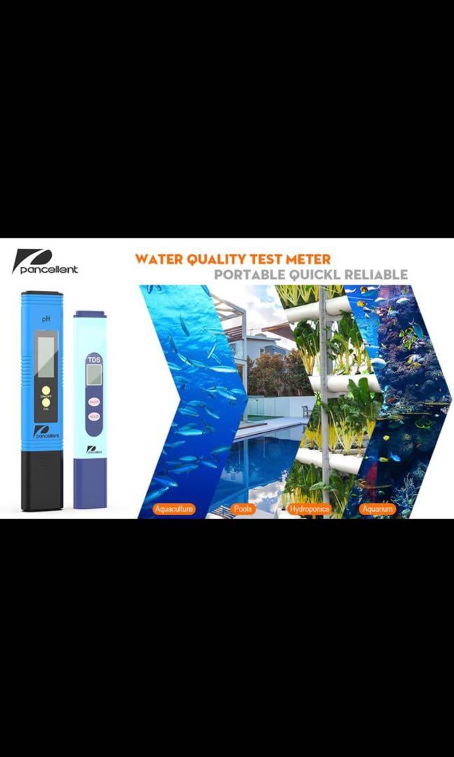 Pancellent Water Quality Test Meter TDS PH 2 in 1 Kit, Health