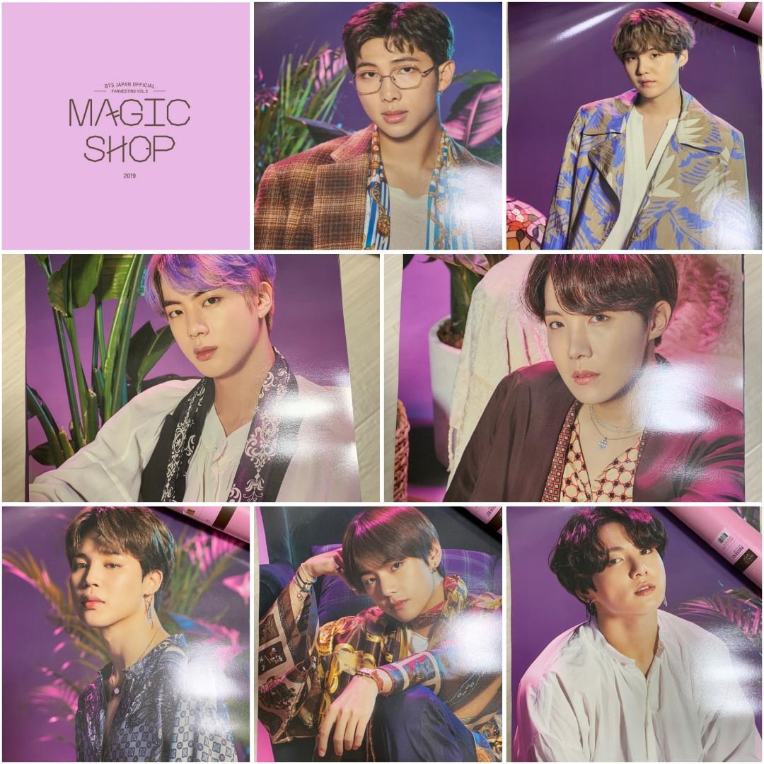 Po Closed Bts Japan Magic Shop Md Poster Loose Full Set K Wave On Carousell Welcome to the magic shop! bts japan magic shop md poster loose full set